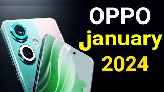 OPPO Top 5 UpComing Mobiles january 2024 [upl. by Ardua]