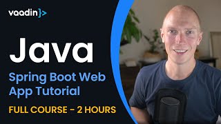 Spring Boot Web App Tutorial Java  Full Course [upl. by Balsam37]