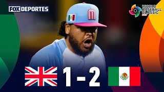 ¡Sufrida pero gran victoria de México  Gran Bretaña 12 México  HIGHLIGHTS  WBC [upl. by Gonzalo534]