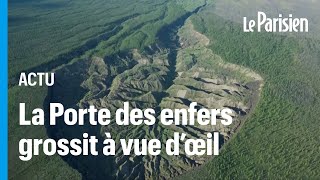 Sibérie  la Porte des enfers sagrandit dangereusement et inquiète les scientifiques [upl. by Yeneffit]