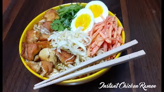 INSTANT CHICKEN RAMEN RECIPE  AARTIS KITCHEN [upl. by Weide]