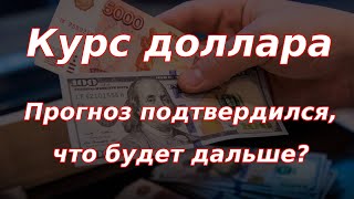 Курс доллара прогноз подтвердился Что будет дальше [upl. by Oesile876]