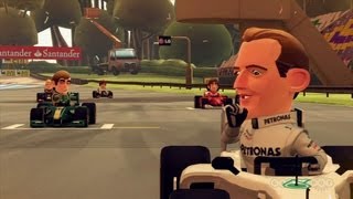 GameSpot Reviews  F1 Race Stars [upl. by Aihsenrad80]