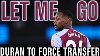 BREAKING West Ham Close to Signing Aston Villa’s Jhon Duran  Transfer Update on Unhappy Striker [upl. by Safire]