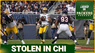 Green Bay Packers block kick to stun Chicago Bears in critical NFC North comeback win [upl. by Ariamo]