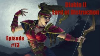 Lets Play Diablo 2 LOD  Amazon Bowazon Nightmare  Part 73 The Flayer Dungeon [upl. by Parlin248]