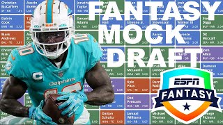 2024 Fantasy Football Mock Draft  10Team PPR  5th Pick [upl. by Dorris957]