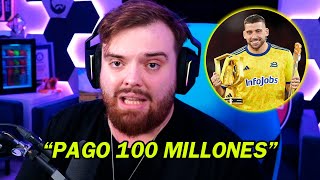 🔥IBAI OFRECE SUS 5 PICKS DEL DRAFT Y 100 MILLONES POR ROGER CARBO🔥 [upl. by Eskil]