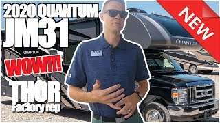 Thor Quantum JM31 tour at Hershey RV Show [upl. by Atinrev]