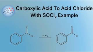 Carboxylic Acid To Acid Chloride With SOCl2 Example Mechanism  Organic Chemistry [upl. by Samp716]