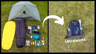 Packliste  Trekking  Weitwandern Ultraleicht [upl. by Aiciled115]