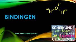 bindingen in de scheikunde ionbinding atoombinding vanderwaals waterstofbrug iondipool [upl. by Scarface256]