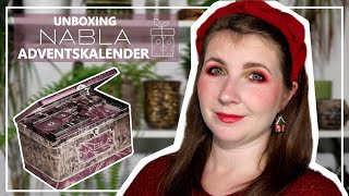 Der NABLA Adventskalender 2024 🎁 So muss ein Makeup Kalender sein  Unboxing  Verlosung  deutsch [upl. by Adianes]