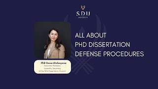 All about PhD dissertation defense procedures [upl. by Adao]