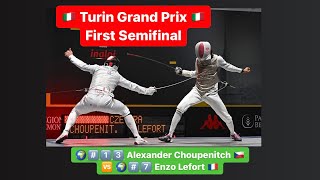 Turin Grand Prix 2024 SMF  L4  Alexander Choupenitch CZE v Enzo Lefort FRA [upl. by Tegan5]