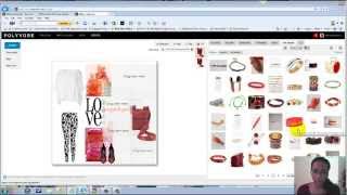 How To Create A Collage On Polyvore Tutorial [upl. by Garzon]