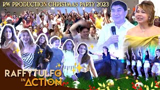 RAFFY TULFO IN ACTION CHRISTMAS PARTY 2023 [upl. by Opportuna]