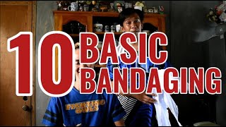 Bandaging Techniques  Tutorial On How To Do Basic Bandaging [upl. by Anida286]