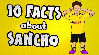 Jadon Sancho 10 facts about Dortmunds wonderkid ► Onefootball x 442oons [upl. by Htenay]