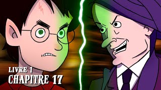 HARRY POTTER  Livre 1  Chapitre 17  LHOMME AUX DEUX VISAGES [upl. by Enileqcaj]