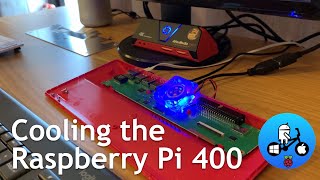 Raspberry Pi 400 Cooling test Comparing 5 methods [upl. by Dellora634]