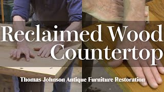 New Life for OLD Wood  Thomas Johnson Antique Furniture Restoration [upl. by Mit60]