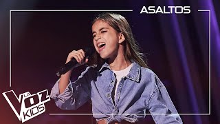 Alira Moya canta Dont stop believin  Asaltos  La Voz Kids Antena 3 2024 [upl. by Greysun]