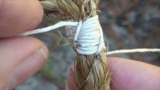 Scouting America How to Tie a Sailmakers Whipping [upl. by Dewie]