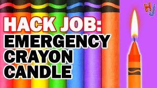 HACK Emergency Crayon CandleGrill  Hack Job 4 [upl. by Solrac]