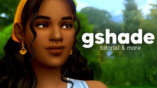 How to Make The Sims 4 Look Better GShade Install  TutorialPresetsLighting Mods [upl. by Leonor]