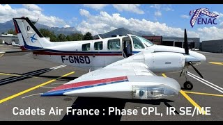 Cadets Air France  1 year of training CPL IRSE IR ME [upl. by Mihar]