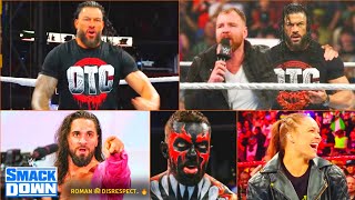 Dean ambrose 🤯  OTC Roman is Worst Ronda Rousey Returns seth date WWE smackdowns highlights [upl. by Cyrillus]