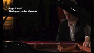 Régis CAMPO Etude Pour Les Cordes Bloquées pour piano 2010 [upl. by Ahsilem255]