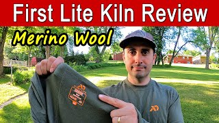 First Lite Kiln 250 Merino Base Layers Review  Crew Shirt  Long John [upl. by Annatsirhc407]