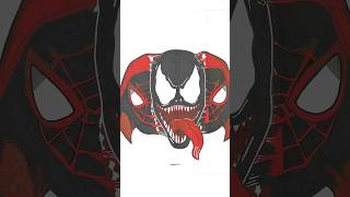 Who Inside  Spider Man Verse amp Venom Paper Art Transformation shorts transformation [upl. by Cunningham486]