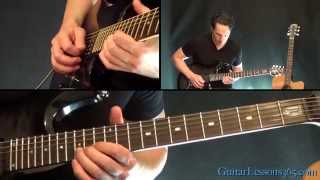 Highway To Hell Guitar Lesson Pt2  ACDC  Solo [upl. by Girardo649]