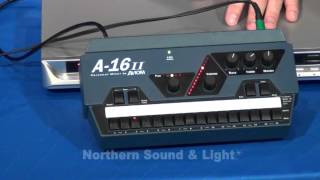 Aviom A16II Personal Mixer Discontinued  Northern Sound amp Light [upl. by Hoopen]