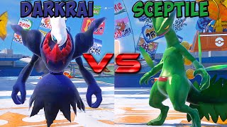 Pokken tournament DX  Darkrai vs Sceptile [upl. by Sherline824]