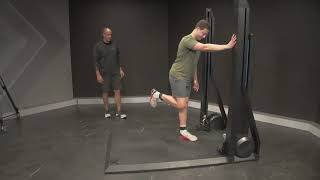 OxeFit  XS1  Single Leg Curl  Movement Demonstration [upl. by Free735]