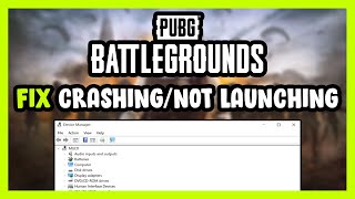 How to FIX PUBG BATTLEGROUNDS Crashing  Not Launching [upl. by Bibeau]