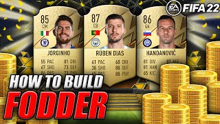 HOW TO BUILD FODDER IN YOUR CLUB HOW TO CRAFT ANY SBC IN FIFA 22 HOW TO STACK YOUR CLUB IN FIFA 22 [upl. by Effie66]