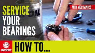 How To Service Your Bearings  Mountain Bike Maintenance [upl. by Ahsait]