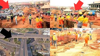 Kumasi Suame Interchange Dual Roads and Ancillary Roads Project Update in Ghana [upl. by Ahsotal]