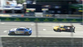 A NASCAR Cup Car at le Mans 24  Chevy Camaro ZL1 Brutal V8 Sound [upl. by Leifer234]