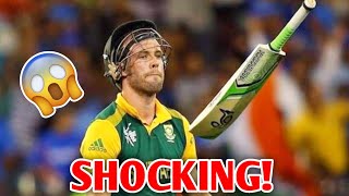 WTF AB De Villiers SHOCKED Everyone by this HUGE REVEAL 😱 ABD Cricket News Facts [upl. by Anirbys]