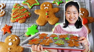 The Most Wonderful Gingerbread Cookies By June  Delish [upl. by Selry]