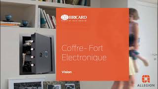 Comment programmer le coffrefort électronique BRICARD [upl. by Neevan959]