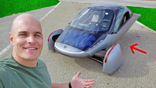 FINALLY a Solar Powered Car that NEVER needs to charge [upl. by Beacham]