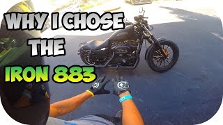 Sportbikes vs Cruisers  Why I Chose the Iron 883 [upl. by Soisinoid373]