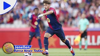 BARCA FC News Official Barcelona youngster replaces teammate in Spain U21 squad after injury [upl. by Josi973]